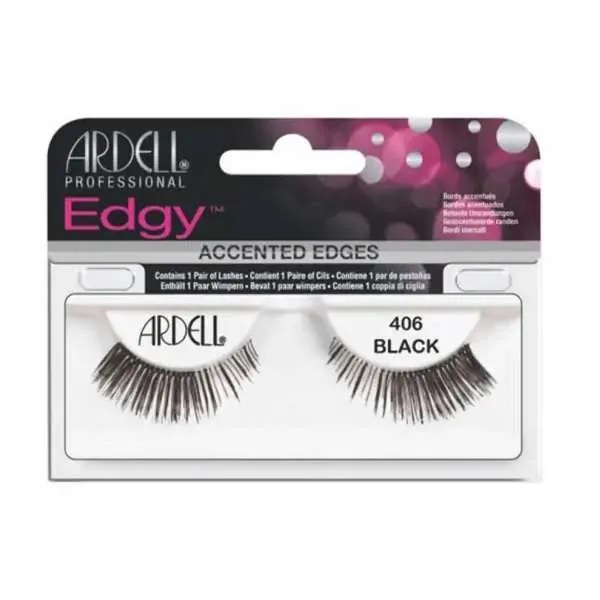 Ardell Pestañas Edgy 406 + Adhesivo - Top Alimentos en Oferta – Envío Gratis por Tiempo Reducido