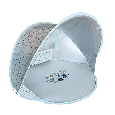 Tienda y paraviento con protección UV para la playa Ocean azul Summer Little Dutch - Tu tienda especializada en bebés y maternidad online