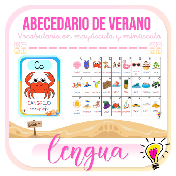 Abecedario en español | Verano - Juegos y Juguetes para Despertar la Imaginación de los Pequeños