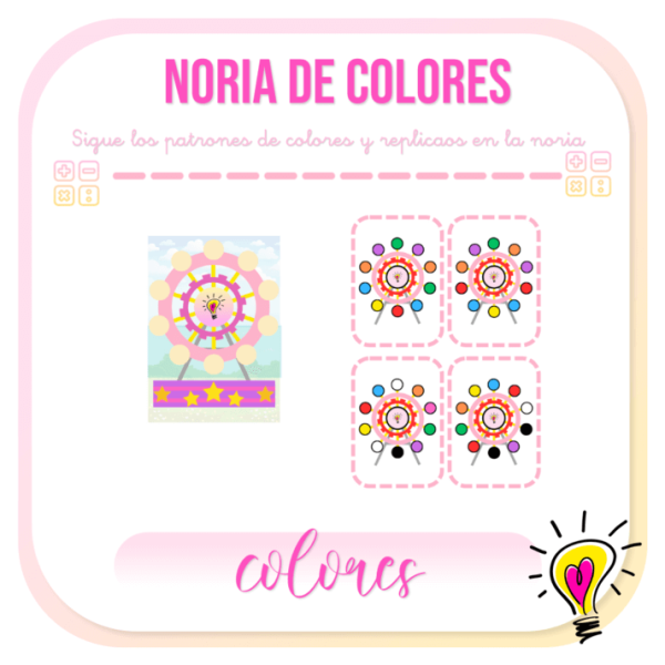 Noria de Colores - Juegos y Juguetes para Despertar la Imaginación de los Pequeños