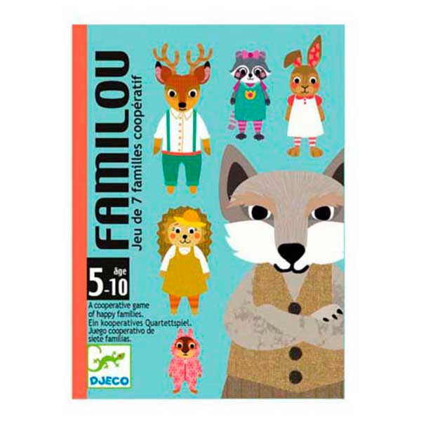 Juego de Cartas Djeco Familou - Tienda Infantil Online – Bebés, Juguetes, Ropa y Artículos Esenciales