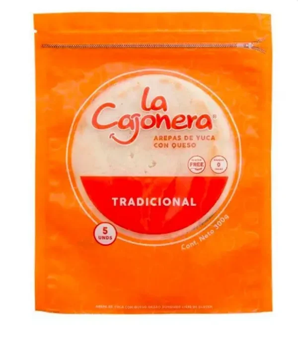 AREPA DE YUCA LA CAJONERA QUESO 300 G UND - Gran selección de alimentos en oferta – Envío gratis en pedidos superiores a 35€