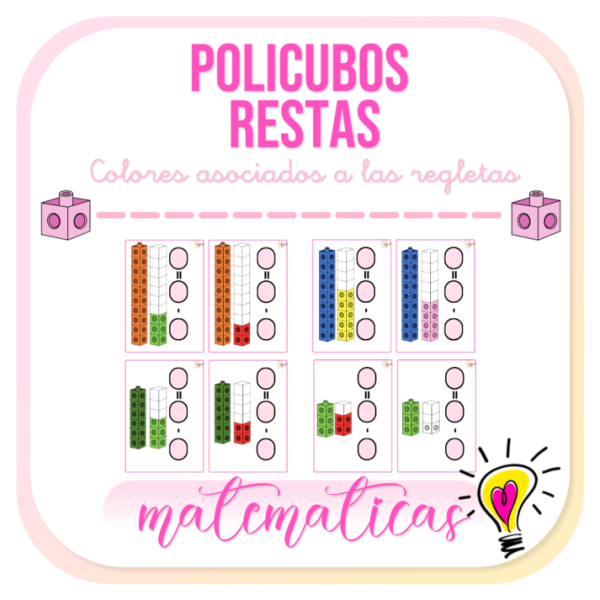 Policubos Restas - Juegos y Juguetes para Despertar la Imaginación de los Pequeños