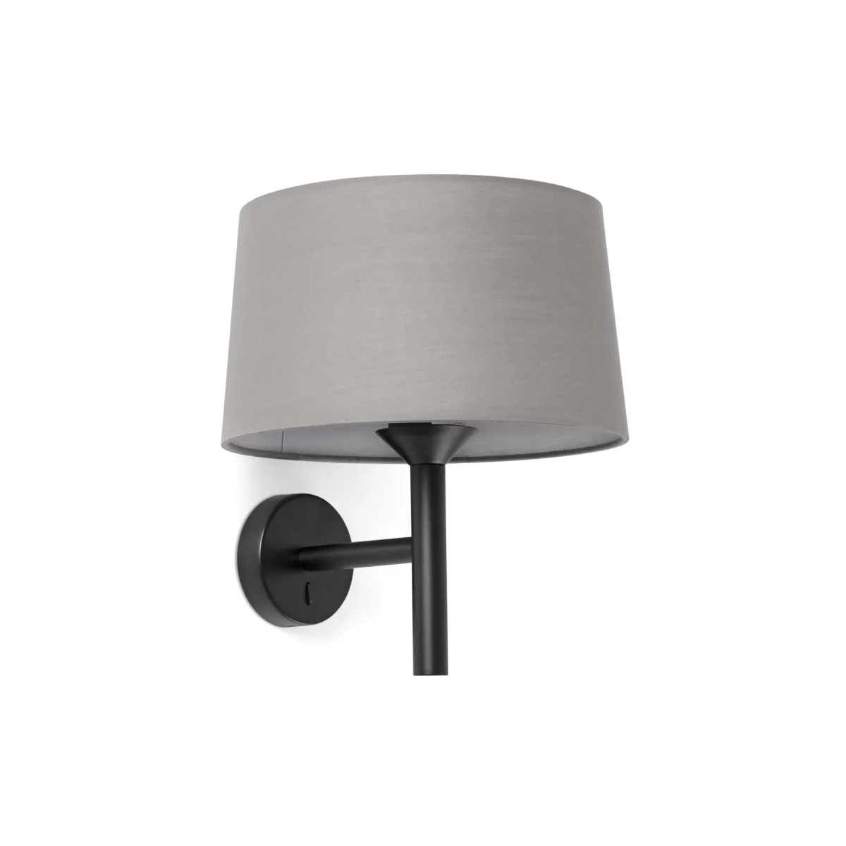 Aplique WINDSOR Faro negro con pantalla gris - Ideas de Regalos Sostenibles: Juguetes de Madera y Bazar Ecológico Aplique WINDSOR Faro negro con pantalla gris - Ideas de Regalos Sostenibles: Juguetes de Madera y Bazar Ecológico
