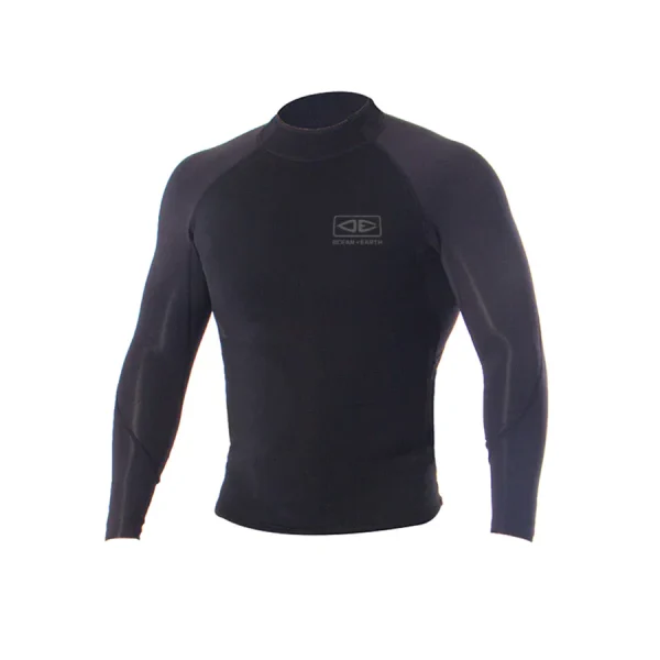 Ocean & Earth Double Black LS Vest Chaquetilla Neopreno Hombre - Complementa tu estilo – Ofertas por tiempo limitado