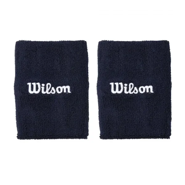 MUÑEQUERAS WILSON WIDE TERRY AZUL MARINO - Tu tienda de zapatos, ropa y bolsos con ofertas y envío gratis