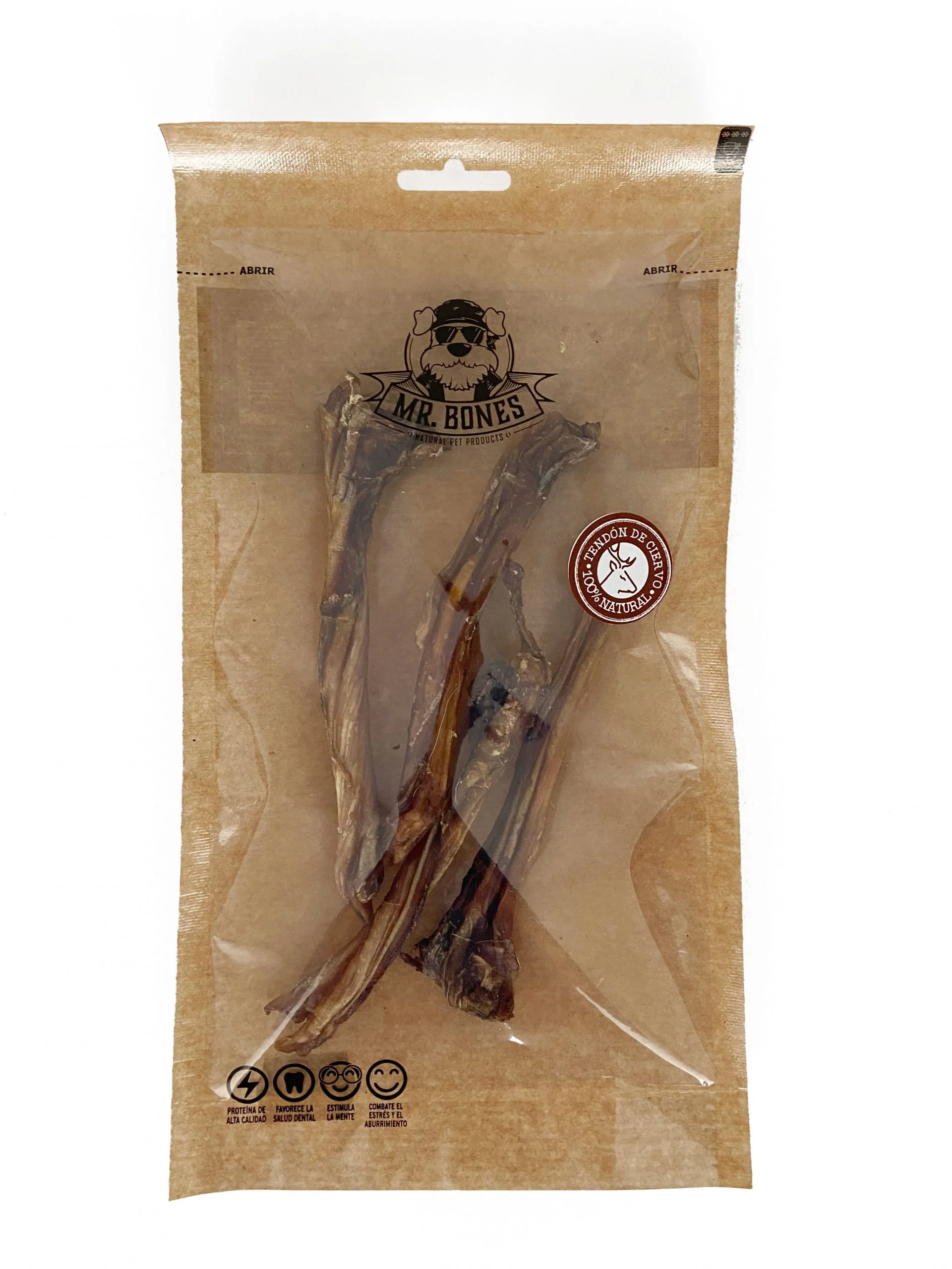 Tendón de ciervo para perros Snack dental 100% Natural - Amigos Animal – Creando la mejor vida para tu mascota Tendón de ciervo para perros Snack dental 100% Natural - Amigos Animal – Creando la mejor vida para tu mascota