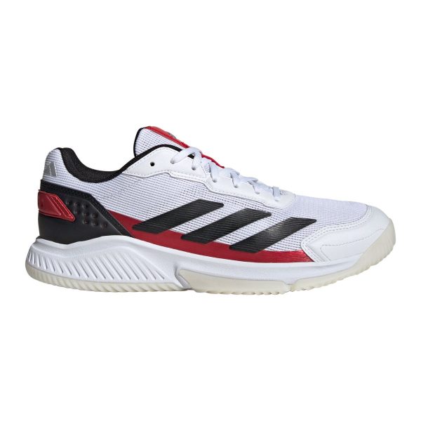 ZAPATILLAS ADIDAS COURTQUICK PADEL M WHITE / CORE RED - Tu tienda de zapatos, ropa y bolsos con ofertas y envío gratis