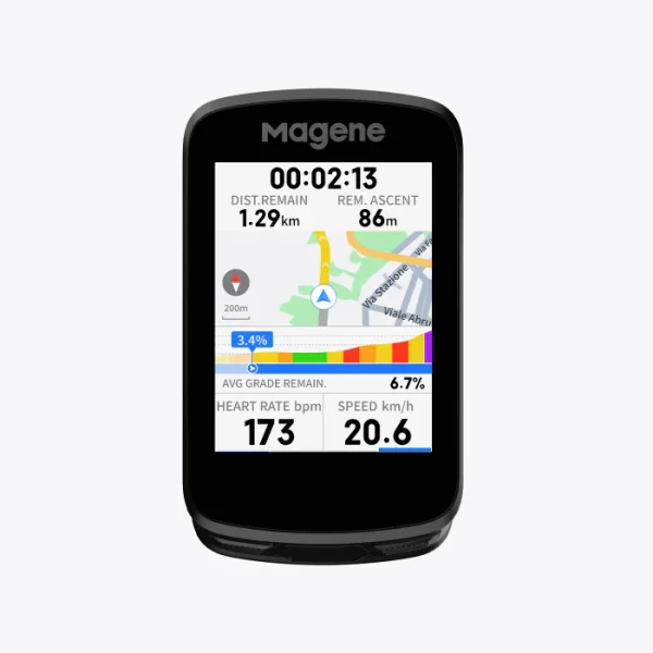 Ciclo computador GPS Magene inteligente C606 V2 - Tienda outdoor: aventura, montaña y naturaleza