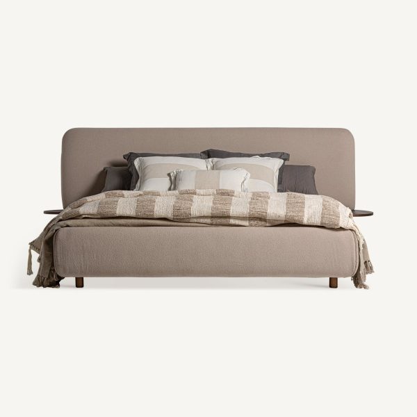 Cama DAYTON materiales de LINO,MADERA DE PINO,ESPUMA - Ideas de Regalos Sostenibles: Juguetes de Madera y Bazar Ecológico