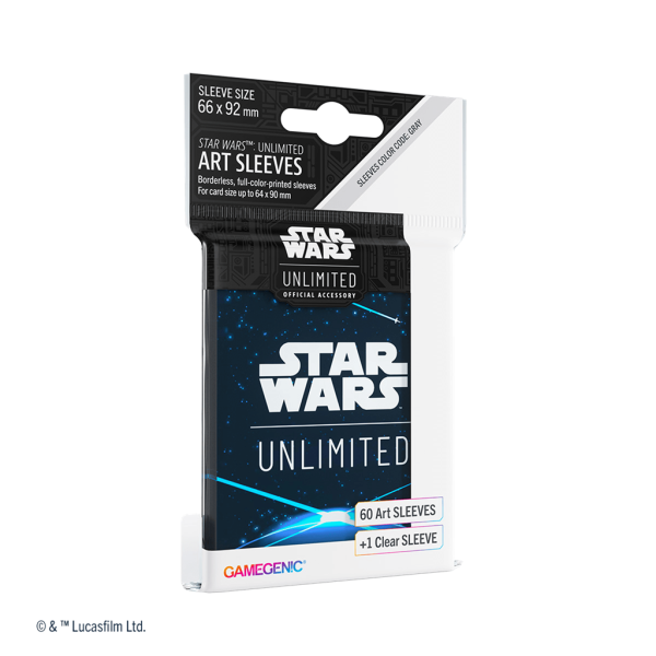SW: UNLIMITED ART SLEEVES SPACE BLUE - Productos Alimentarios Cuidadosamente Elegidos – Envío Gratuito 35€+