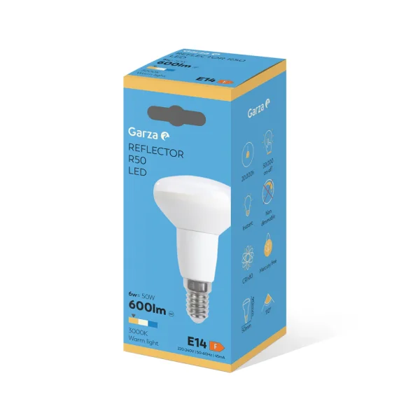 Bombilla Led Reflectora R50 E14 - Ideas de Regalos Sostenibles: Juguetes de Madera y Bazar Ecológico