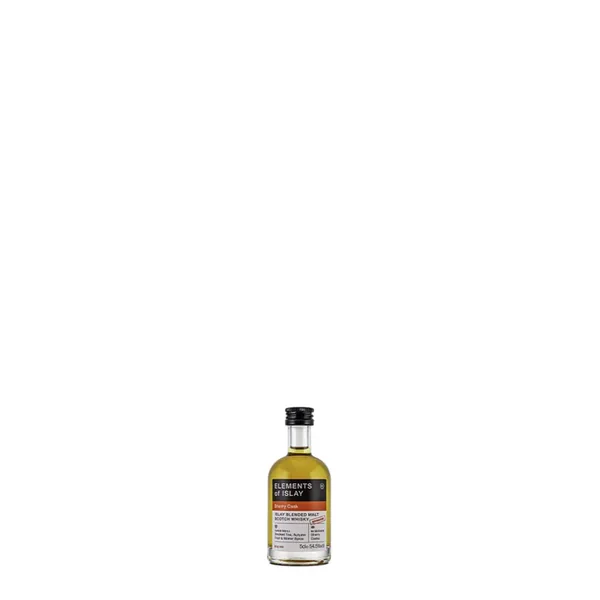 ELEMENTS OF ISLAY Sherry Cask Mignonnette 54,5% – 0.05 – Ecosse – Maison du Whisky - Vins sélectionnés – Goût et élégance | Livraison gratuite dès 50€ ELEMENTS OF ISLAY Sherry Cask Mignonnette 54,5% – 0.05 – Ecosse – Maison du Whisky - Vins sélectionnés – Goût et élégance | Livraison gratuite dès 50€