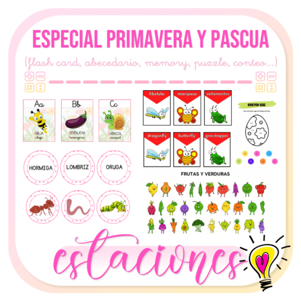 Especial Primavera y Pascua - Juegos y Juguetes para Despertar la Imaginación de los Pequeños
