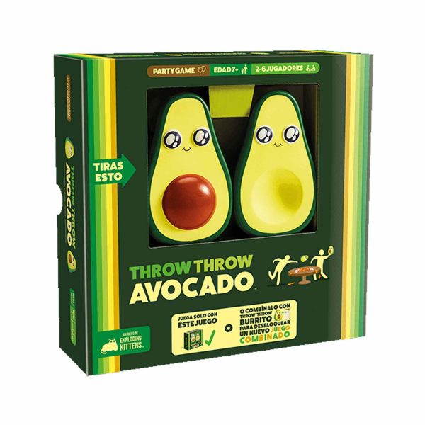 Juego Mesa Throw Throw Avocado Asmodee - Tienda Infantil Online – Bebés, Juguetes, Ropa y Artículos Esenciales
