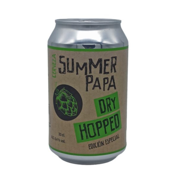 Summer Papa Dry Hopped Lata 33 cl - Productos Alimentarios Cuidadosamente Elegidos – Envío Gratuito 35€+