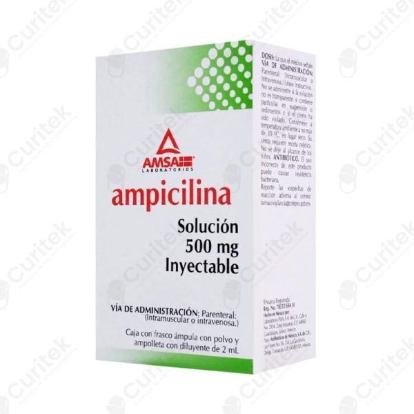 AMPICILINA 500 MG INYECTABLE - Animalia-Pro | Cuidado profesional para tu mascota – Envío gratis desde 40€