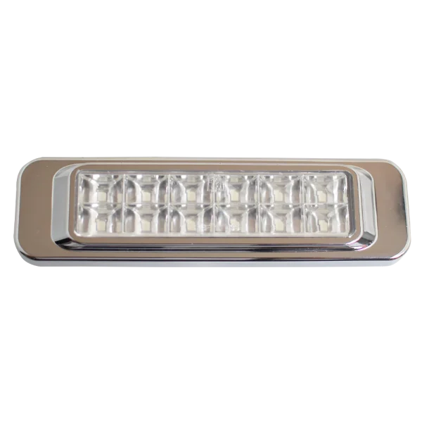 Faro Lateral Rectangular Aro Plástico Cromado - 12 LED - 12/24V Verde 1035 Plast Innova - Equipa Tu Caja de Herramientas – Rebajas en Manuales y Eléctricas