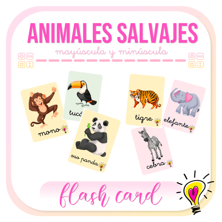 Juegos de Animales Salvajes | Flash Cards Educativas - Juegos y Juguetes para Despertar la Imaginación de los Pequeños Juegos de Animales Salvajes | Flash Cards Educativas - Juegos y Juguetes para Despertar la Imaginación de los Pequeños