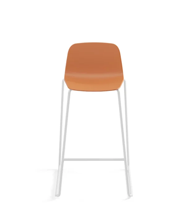 Taburete Maarten Plastic Altura counter – Base patín de Viccarbe - Ideas de Regalos Sostenibles: Juguetes de Madera y Bazar Ecológico