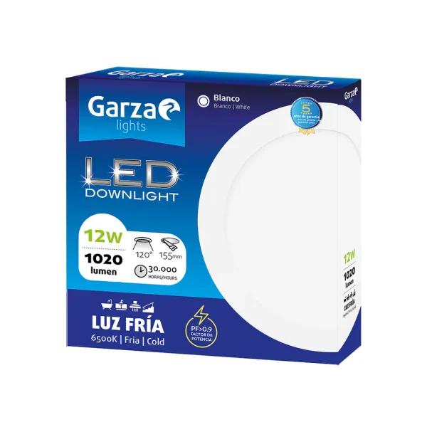 Downlight Empotrable Circular Extraplano Blanco - Ideas de Regalos Sostenibles: Juguetes de Madera y Bazar Ecológico