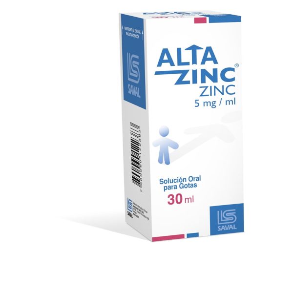 Alta Zinc 5 mg/mL / 30 mL Solución Oral Para Gotas - Animalia-Pro | Cuidado profesional para tu mascota – Envío gratis desde 40€