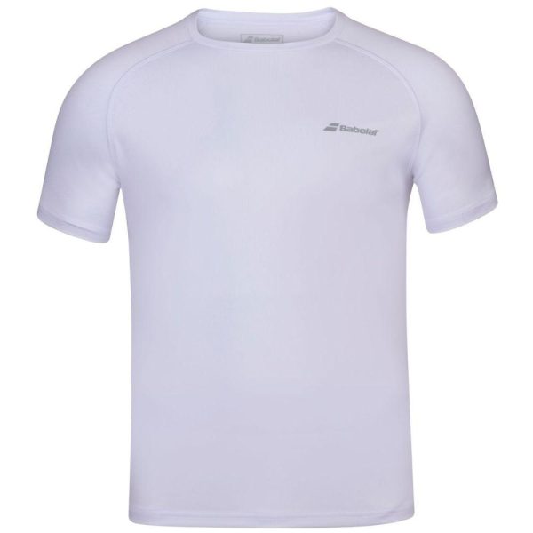CAMISETA BABOLAT PLAY CREW NECK TEE MEN BLANCA - Tu tienda de zapatos, ropa y bolsos con ofertas y envío gratis