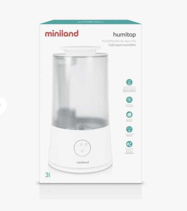 Humidificador humitop MINILAND - Tu tienda especializada en bebés y maternidad online