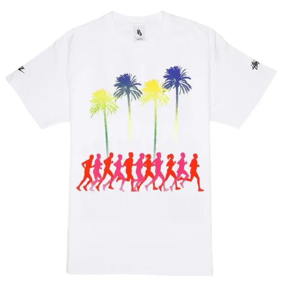 Nike x Stussy Douglas Firs to Palm Trees T-shirt White - Complementa tu estilo – Ofertas por tiempo limitado
