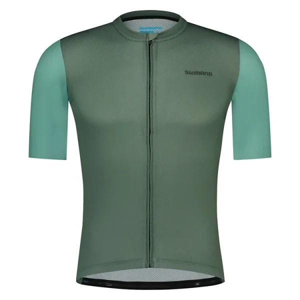 Jersey Shimano Aria Verde - Tienda outdoor: aventura, montaña y naturaleza