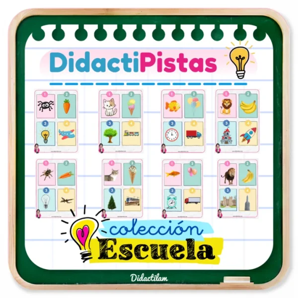 DidactiPistas: El juego de las pistas que hacen pensar - Juegos y Juguetes para Despertar la Imaginación de los Pequeños