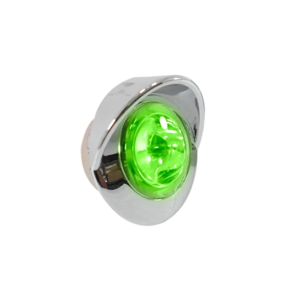 Faro lateral 1.5" 1 LED aro cromado con visera - Equipa Tu Caja de Herramientas – Rebajas en Manuales y Eléctricas