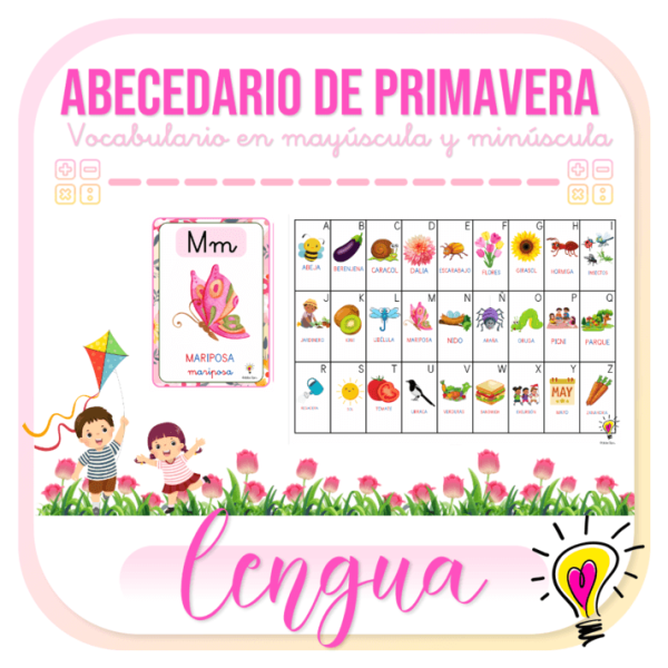 Abecedario en español | Primavera - Juegos y Juguetes para Despertar la Imaginación de los Pequeños