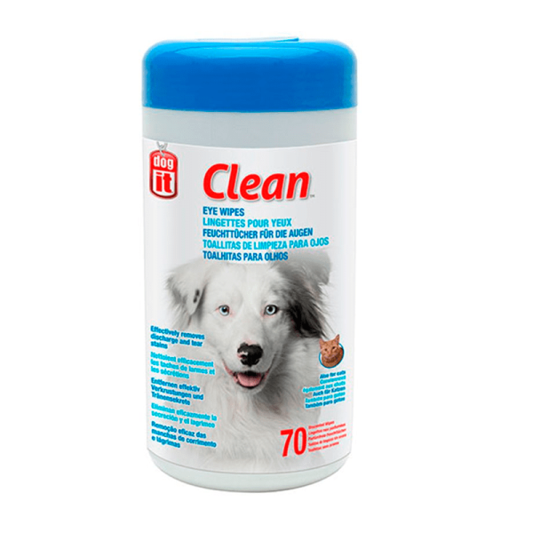 DogIt Toallitas de Limpieza Para Ojos 70 unidades - Tu Mundo Pet – Descuentos en Juguetes, Camas y Accesorios