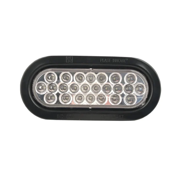 Faro Lateral Ovalado 24 led Aro Jebe Blanco Gpc-902-1017e Plast Innova - Equipa Tu Caja de Herramientas – Rebajas en Manuales y Eléctricas